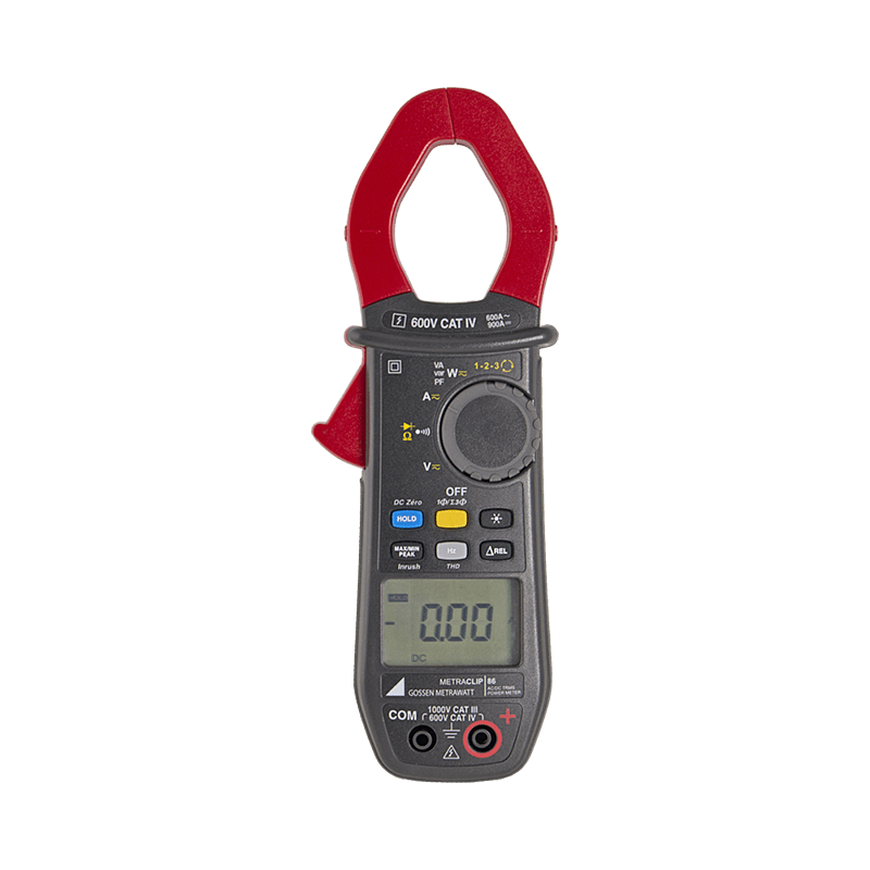 044066 | CM5-1 clamp meter, digital, CAT IV 600V TRMS, AC / DC 